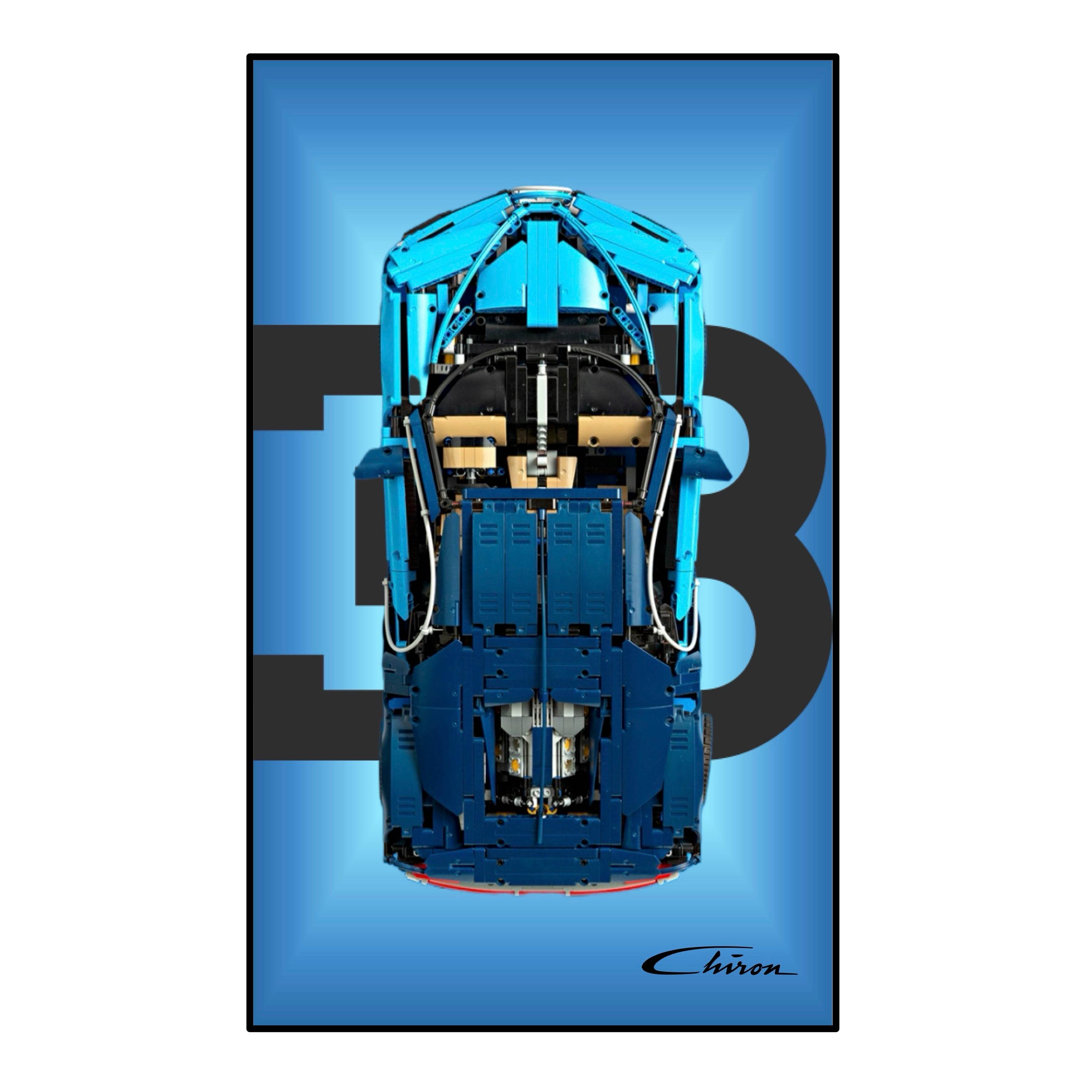 Tableau Bugatti Chiron LEGO® Technic 42083 - Kadris