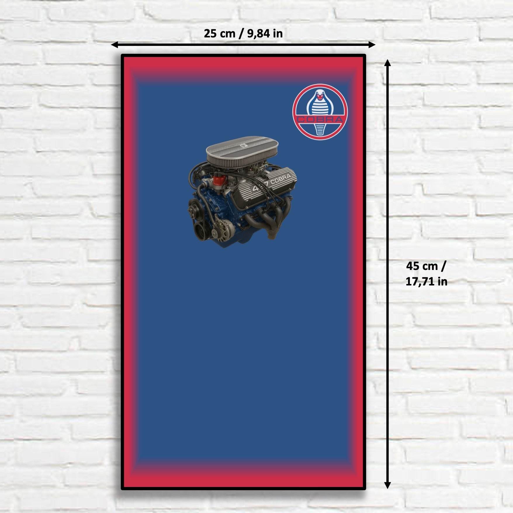 Tableau Shelby Cobra 427S/C LEGO® Icons 10357 - Kadris