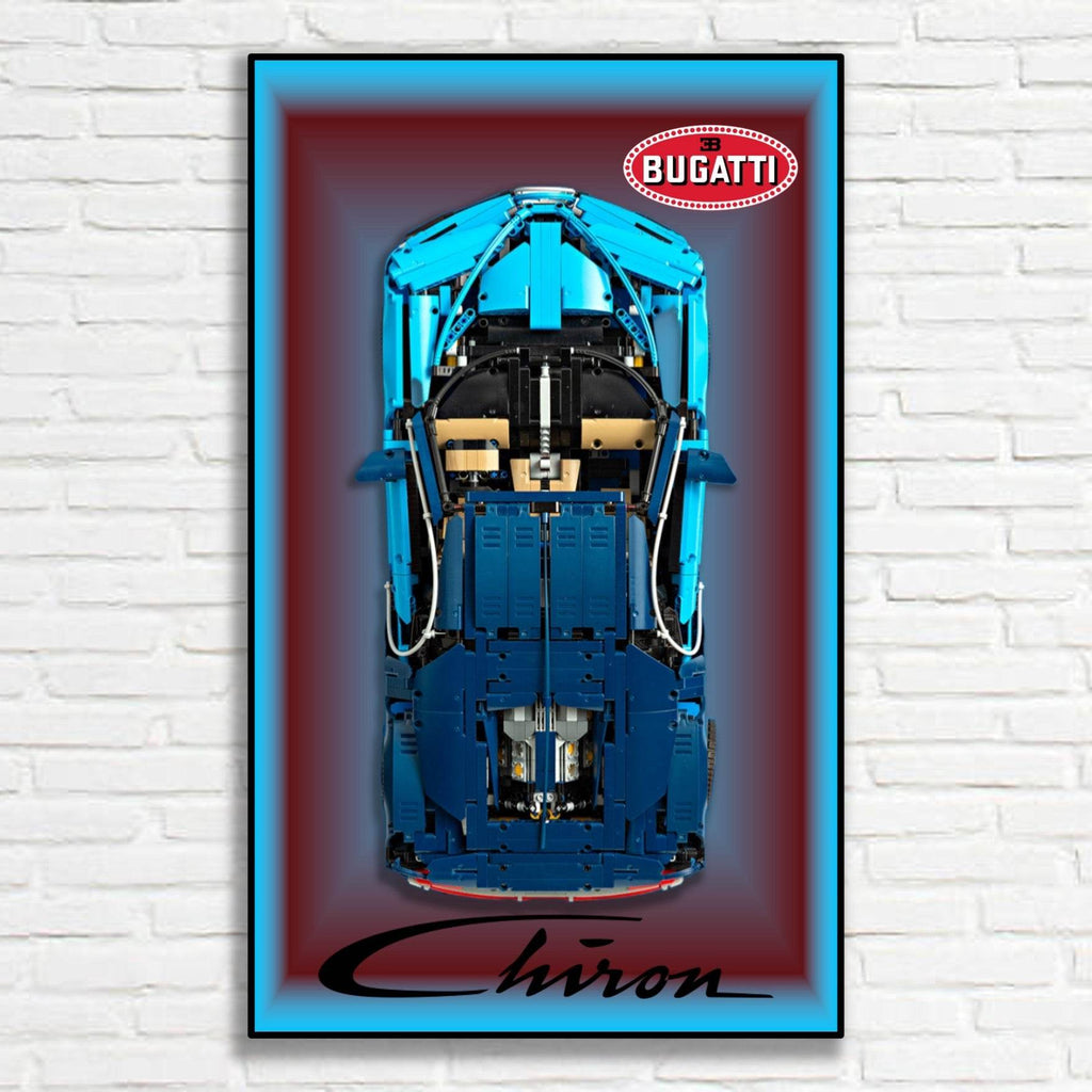 Tableau Bugatti Chiron LEGO® Technic 42083 - Kadris