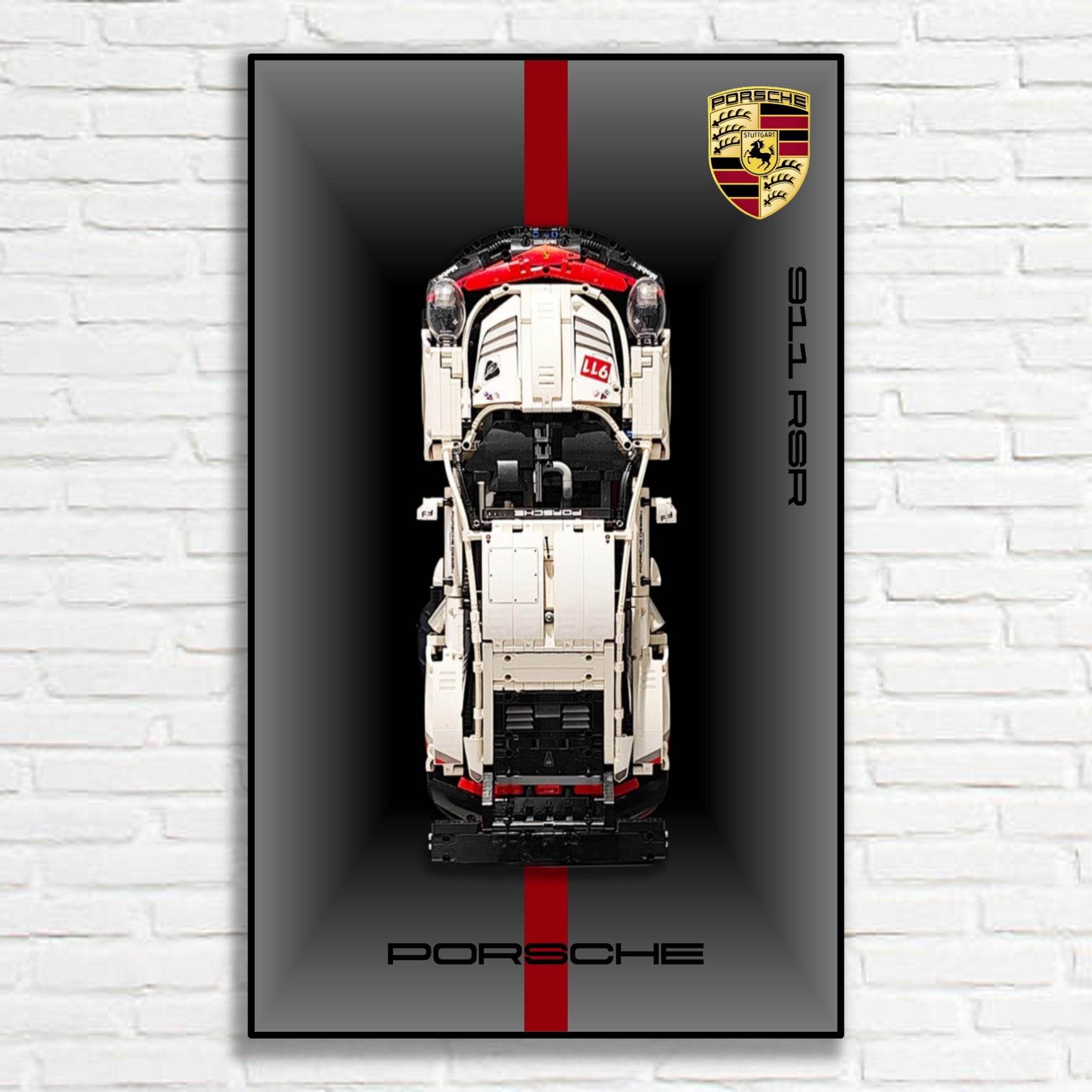 Tableau Porsche 911 RSR LEGO® Technic 42096 - Kadris