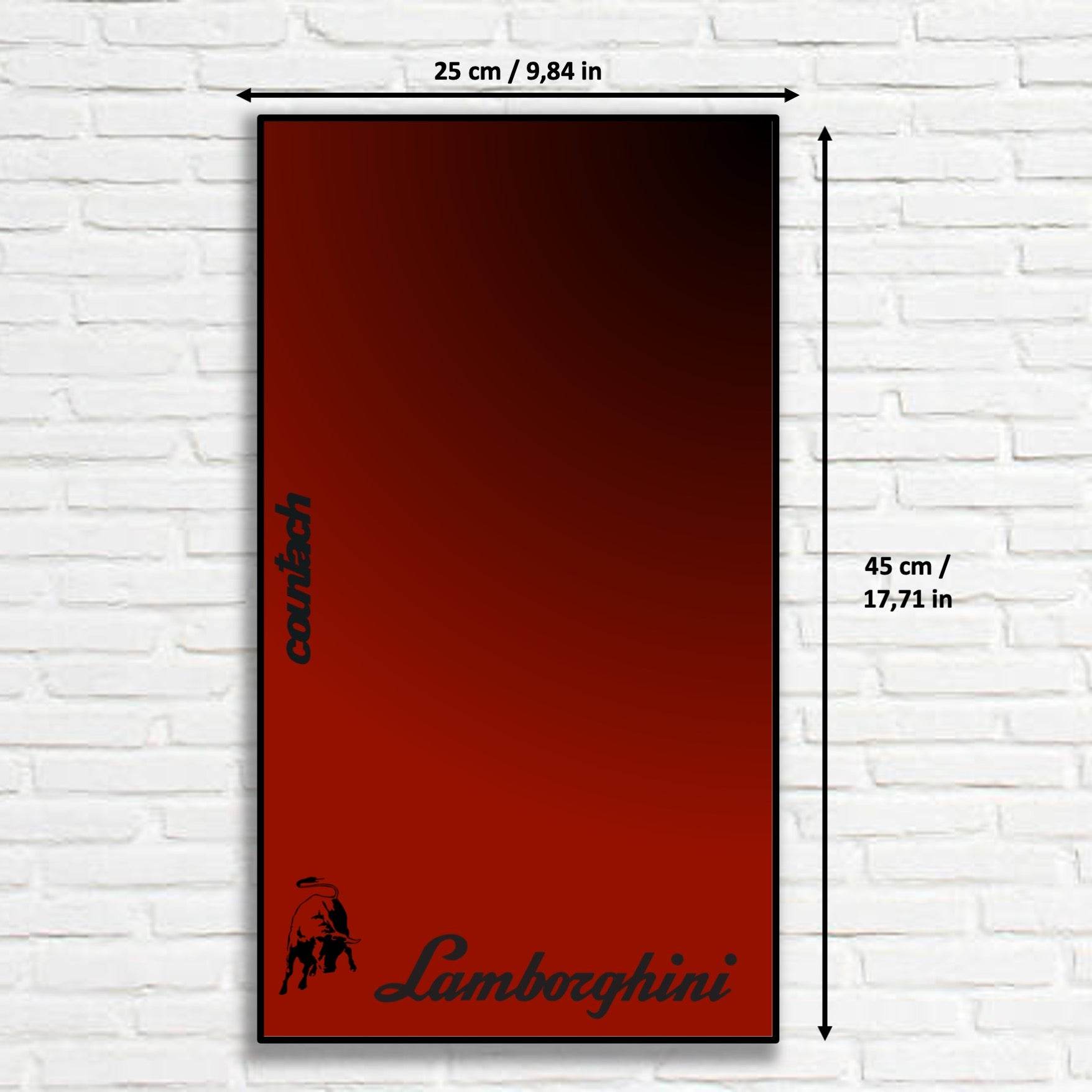 Tableau Lamborghini Countach 5000 Quattrovalvole LEGO® Icons 10337 - Kadris