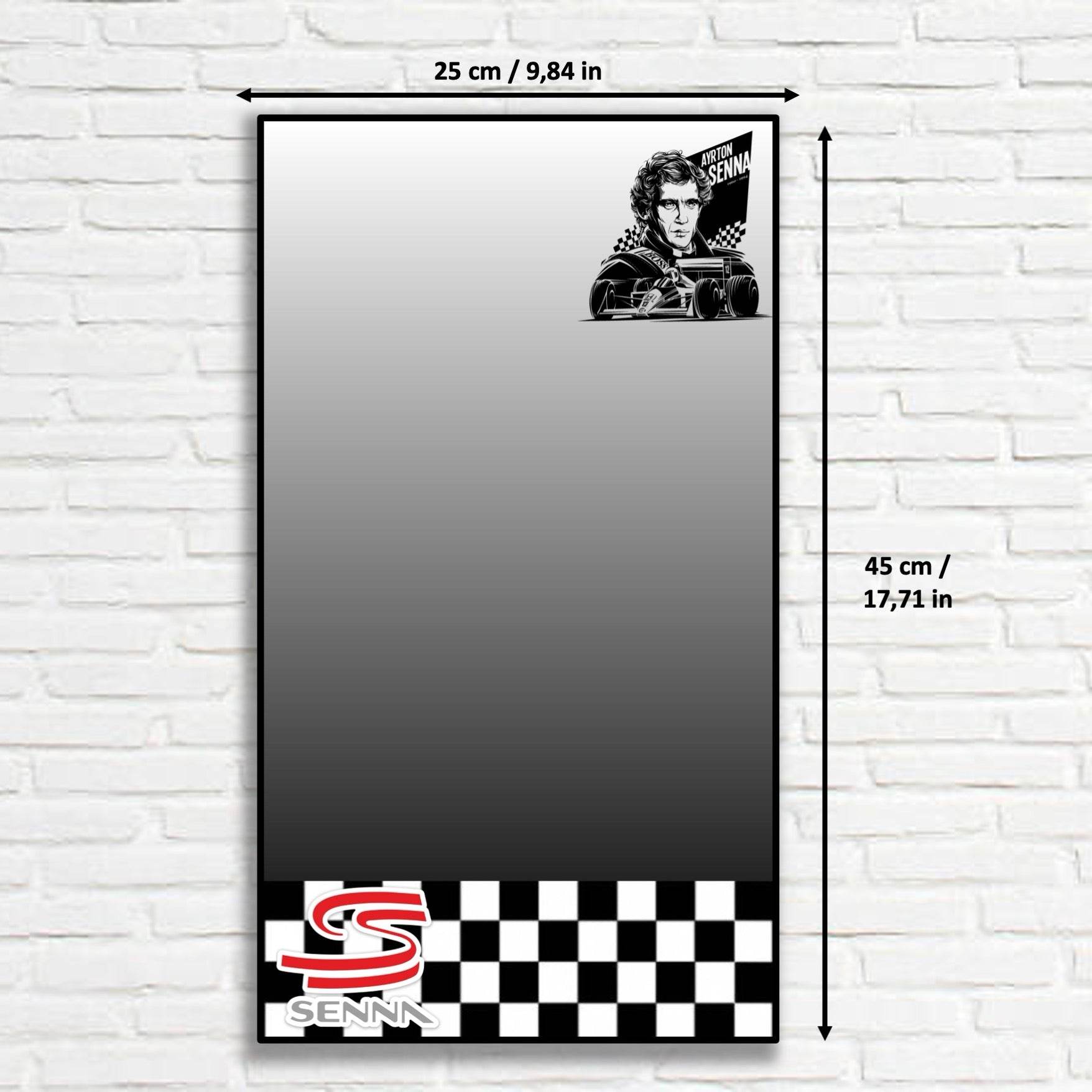 Tableau McLaren MP4/4 & Ayrton Senna LEGO® Icons 10330 - Kadris