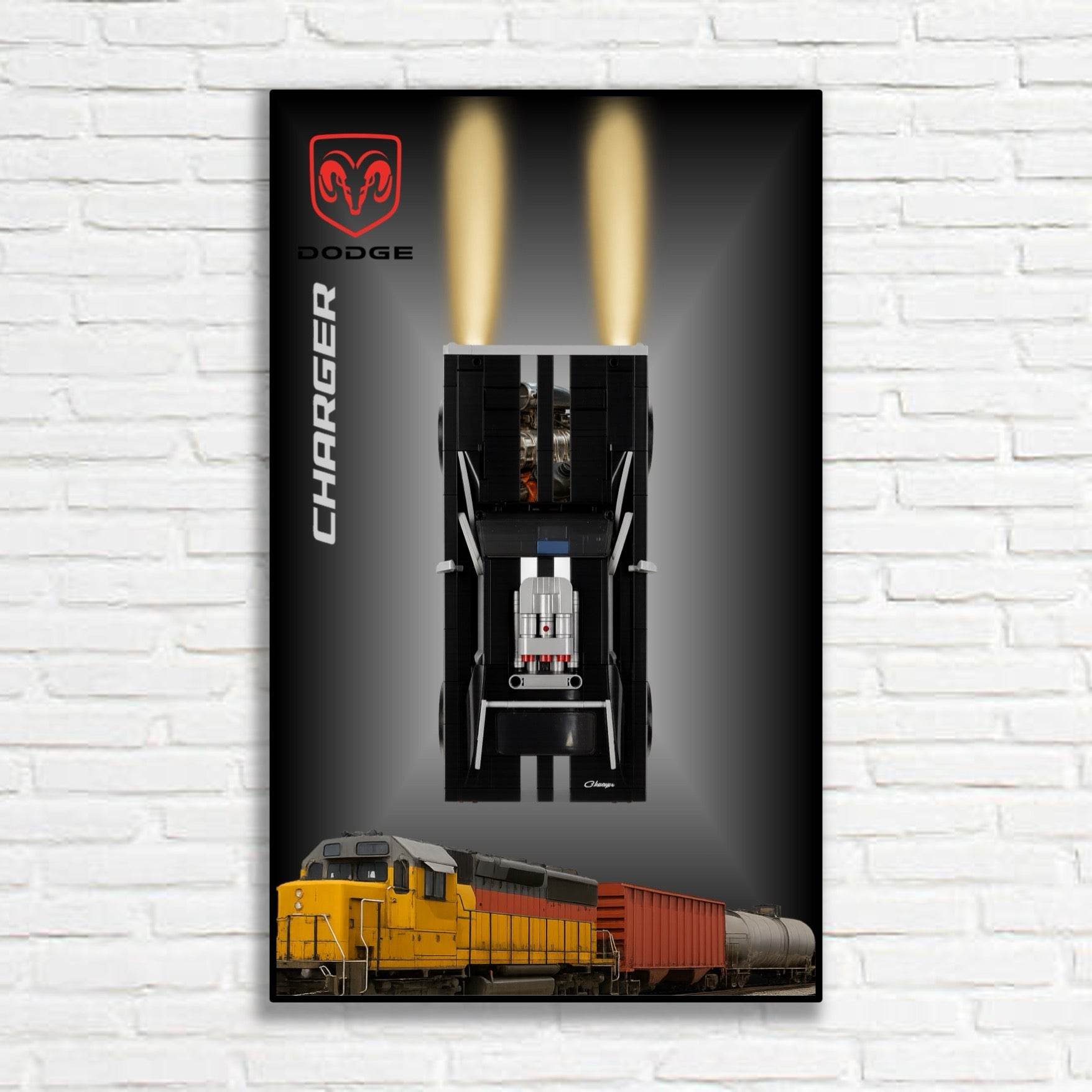 Tableau La Dodge Charger de Dom LEGO® Technic 4111 - Kadris