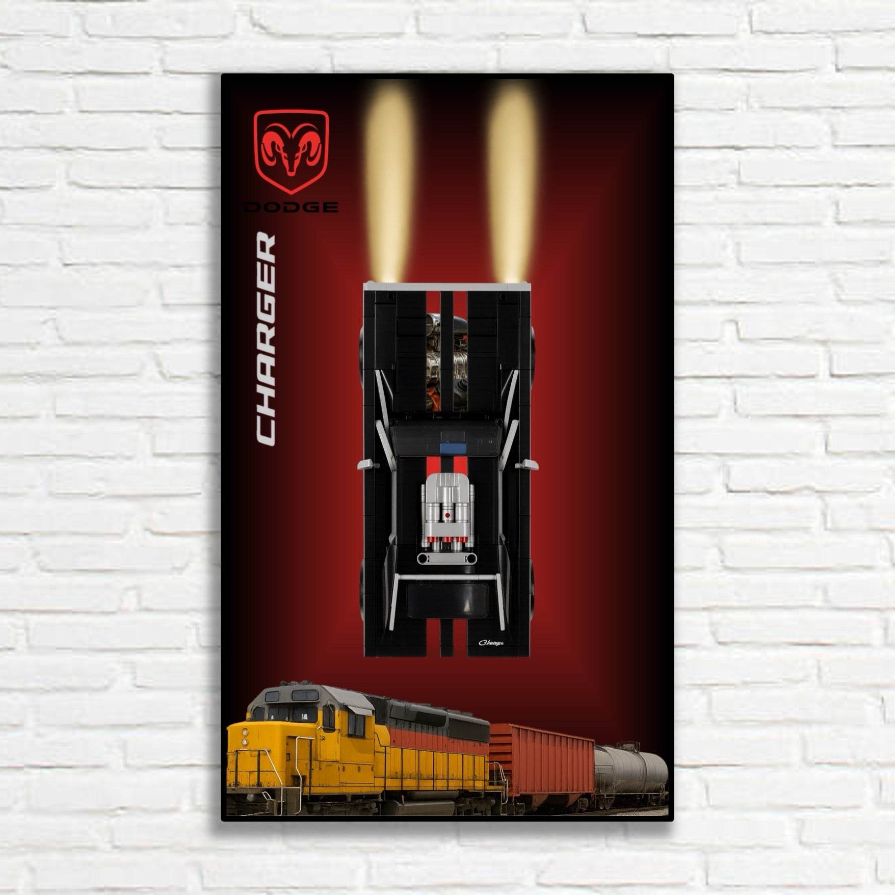 Tableau La Dodge Charger de Dom LEGO® Technic 4111 - Kadris